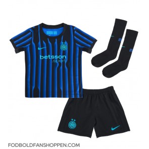 Inter Milan Lautaro Martinez #10 Hjemmebanetrøje Børn 2025-26 Kortærmet (+ Korte bukser)
